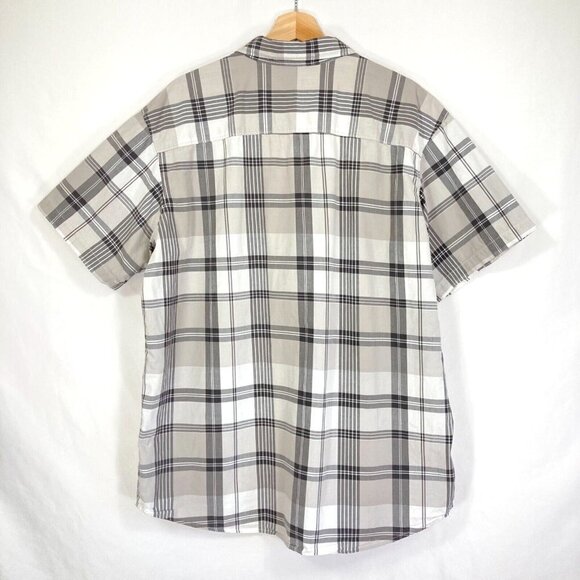 🔥3/$15🔥Columbia Men's Shirt Button Down Plaid Short Sleeve Classic Dad XL - Picture 4 of 6